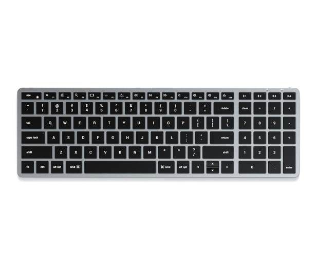 Satechi Slim X2 Bluetooth Backlit Keyboard z układem numerycznym SATSTBTSX2M - 1358295 - zdjęcie